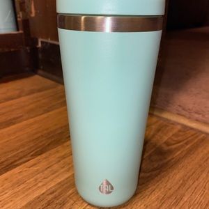 Teal TAL stainless steel tumblr